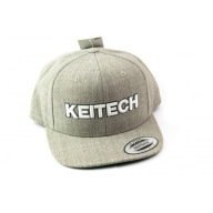 Keitech Snap Back Cap Білий/Сірий