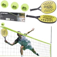 Пляжний Набір: 2 Ракетки + М'ячі Slazenger + Сітка 6 М