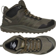 Водонепроникні Кросівки Merrell Nova 3 Tactical Mid Olive 43 Tactical Trail