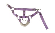Кінь Hobby Horse, А4, Фіолетовий Зі Сріблистими Закочками Та Хутром