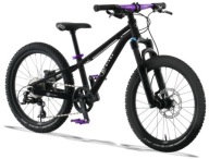 Дитячий Велосипед Kubikes 20S Mtb Disc Black/Laser Purple Black