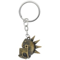 Брелок Для Ключів Barbaric Thorn Skull Golden Zamak (16218-Gd)