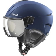 Гірськолижний Шолом Uvex Instinct Visor З Окулярами, Темно-Синій