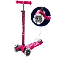 Триколісний Самокат Maxi Micro Deluxe Led Pink