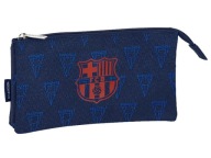 Сумка Fc Barcelona Косметичка Пенал 3 Відділення Barca Темно-Синя
