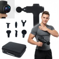 Масажний Пістолет Massager Для М'язів Стоп Back Body 6 Наконечників + Футляр