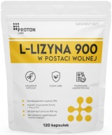 Proton Labs L-Lysine 900Mg Pure Lysine 99% 120 Caps Імунітет Герпес