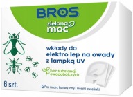 Електро Репеленти Комах Запасні З Уф Лампою Bros Green Power 6 Шт.