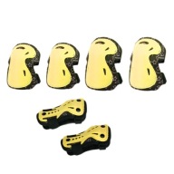 Набір Дитячого Захисного Спорядження Solid Practical Roller Skating Protective Yellow