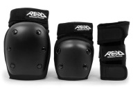 Rekd Heavy Duty Triple Pad Set Black M Протектори