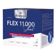 Protego Flex Shot Collagen 11000 Хондроїтин Вітамін C D Мідь 30 Ампул