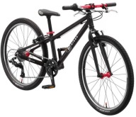 Легкий Дитячий Велосипед Kubikes 24 S Mtb Black/Laser Red
