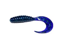 Manns Twister M-037 5,5 См Фіолетовий З Зеленими Блискітками 2Шт