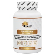 Хелат Гліцинату Магнію 375 Мг 90 Таблеток – Судоми, Стрес – Magnesium Sowelo