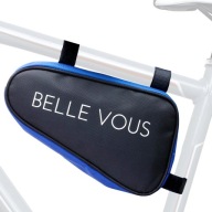 Трикутна Велосипедна Сумка Belle Vous 1,2 Л Водонепроникна Чорно-Синя