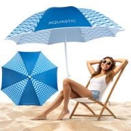Парасолька Пляжна Aquastic Ombrelo Блакитна Os Folding 140X190 Туристична