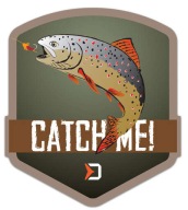 Наклейка Delphin Catchme! Форель