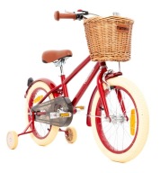 Дитячий Міський Велосипед Germina Vintage 16 Red З Бічними Колесами