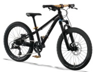 Легкопідвісний Велосипед Kubikes 20 S Mtb Disc / Black + Laser Gold