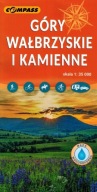 Валбжиські Гори Кам'яне Ламінована Туристична Карта 1:35 000 Компас 2025