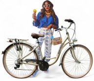 Жіночий Міський Велосипед 28 Mahbike Світло-Золотий Shimano Aluminium Free Жіночий