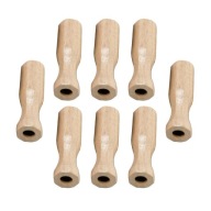 8 Grasped Table Football Spare Parts Children Football Wood Color