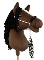 Набір № 3 Для Hobby Horse А3, Чорно-Білий: Недодузок + Навчання, Без Коня!