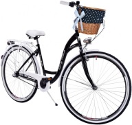 Жіночий Міський Велосипед 28 Lady Black 3 Швидкості Light Dutch Shimano