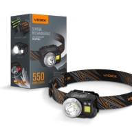 Vlf-H075C Videx Headlamp Водонепроникний Військовий Usb Cob+Cree 550Lm Led