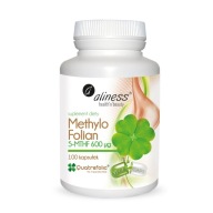Aliness Methylo Folian (Фолієва Кислота) 5-Mthf 600 Мкг Quatrefolic 100 Капс.