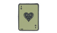 101 Inc. - 3D Патч - Ace Of Hearts - Od Green