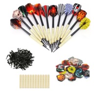 Dart Darts Набір 12 Дротиків Dart Flyers 42 Пір'я + 100 Наконечник