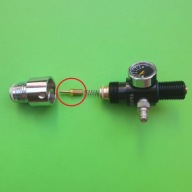 Pin + Ущільнювальне Кільце Для Пейнтболу Pcp Airsfot Циліндр Регулятор Клапан Деталі Клапана