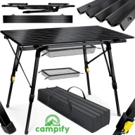 Кемпінговий Стіл Campify Aluminium Garden Tourist Black