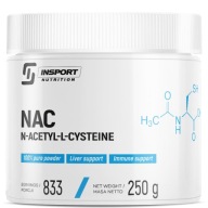 Nac 250G N-Acetyl L-Cysteine Здоровий Захист Печінки | Insport