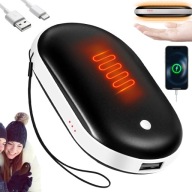 Przenośny Ogrzewacz Do Rąk 2W1 5200Mah Usb Power Bank Idealny Do Użytku