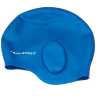 Aqua Speed Ear Cap 01 Синя Шапочка Для Плавання, Що Закриває Вуха