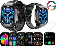 Cubot X1 Amoled Розумний Годинник Годинник Барометр Дзвінок Пульс Час Тел 100 Днів