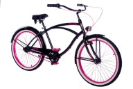 Велосипед Cruiser Plumbike Rider Go Girl Pink 7B