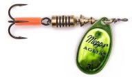 Mepps Spinnerbait Aglia Platium Green 2