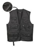 Рибальський Жилет Mil-Tec Hunt & Fishing Mesh Black