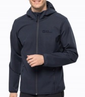 Чоловіча Куртка Софтшелл Jack Wolfskin З Капюшоном