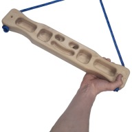 Duszcnc 2In1 Mobile Grab Board - Дерев'яна Мобільна Дошка Для Скелелазіння