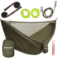 Гамак Без Штанги Majestic Sport Зелений 300 Кг 150