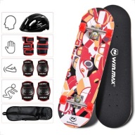 Скейтборд Winmax 70 Х 20 См Дитячий, Шолом, Протектори, Abec-9,