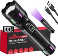 Дуже Потужний Світлодіодний Ліхтарик Usb-C 30W Lcd Ip67 A+++ Shadowhawk Xhm90.2