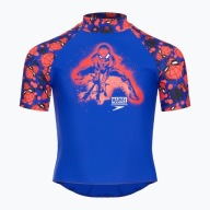 Дитяча Футболка Для Плавання Speedo Spider-Man Sun Top Синій/Червоний См