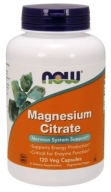 Now Foods Magnesium Citrate Caps 120 Vcaps Magnesium Citrate Stress