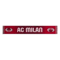 A.c. Milan Sciarpa Ufficiale Офіційний Жаккардовий Шарф Ac Milan, Ed/Black, O