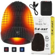 Шапка З Підігрівом Зима Осінь Теплий Електричний E-Hat Powerbank 2500Mah